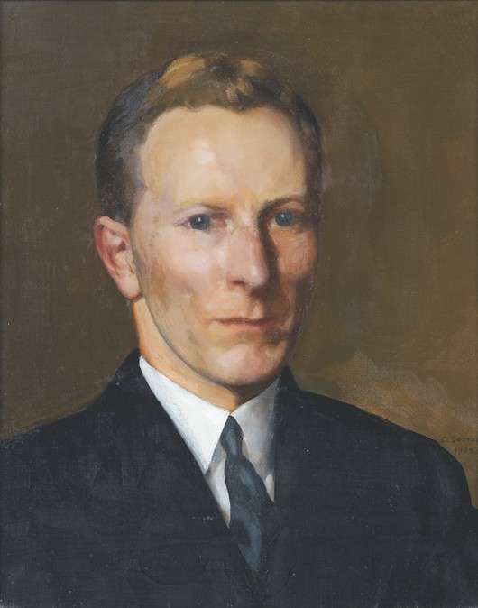 Portrait of Boris Emmanuilovich Nolde from Konstantin Somow