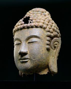Head of Buddha, Korean, late 8th, early 9th century AD