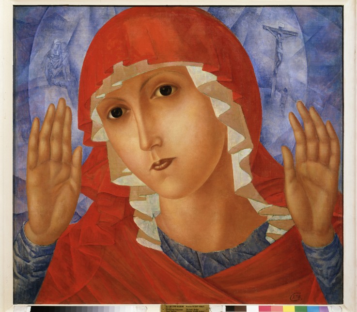 The Virgin of Compassion from Kosjma Ssergej. Petroff-Wodkin