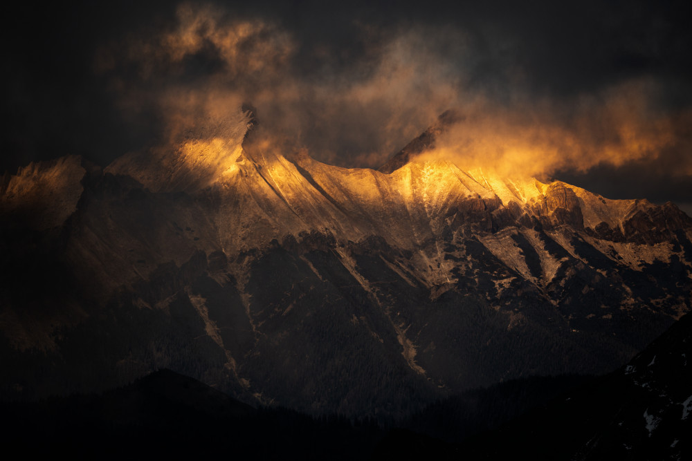 Sonnenuntergang im Tatra-Gebirge from Krzysztof Mierzejewski