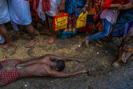 Dondi Ein uraltes Ritual in Bengalen