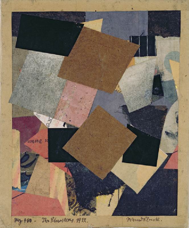 Merz 463, 1922 (collage) from Kurt Schwitters