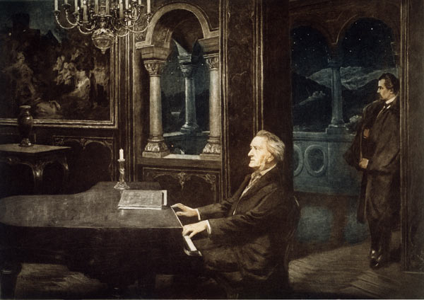 Wagner und Ludwig II from Kurt von Rozynski