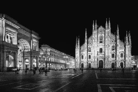 Mailand bei Nacht