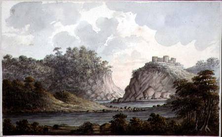 Landscape with a Ruined Castle from Lady Egerton