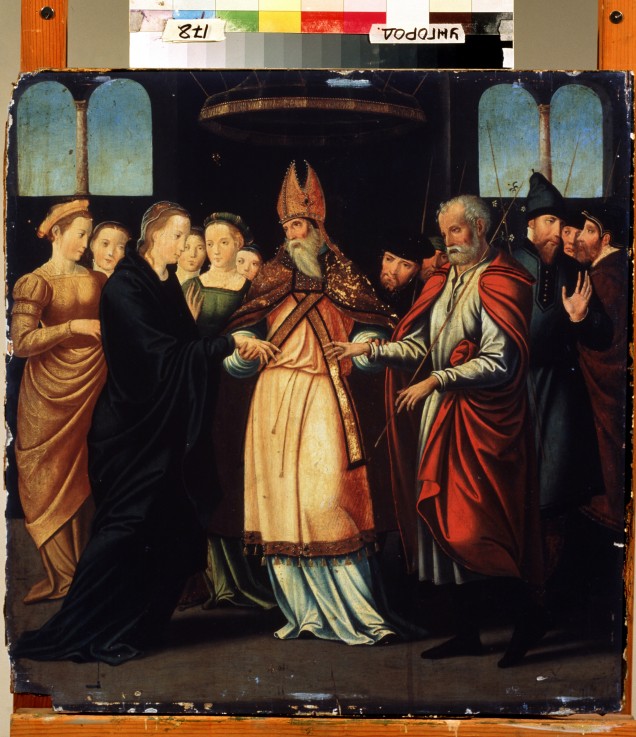 The Marriage of Mary and Joseph from Lambert Lombard