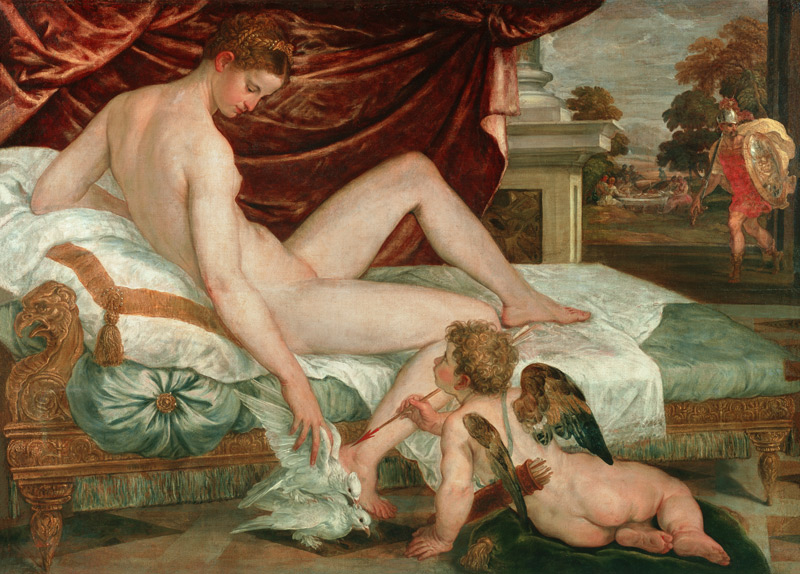 Venus und Amor from Lambert Sustris