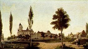 Das Kloster Ottobeuren von Westen