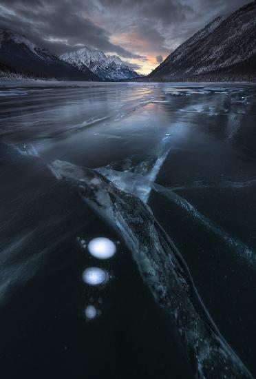 Sonnenuntergang am Bubble Lake