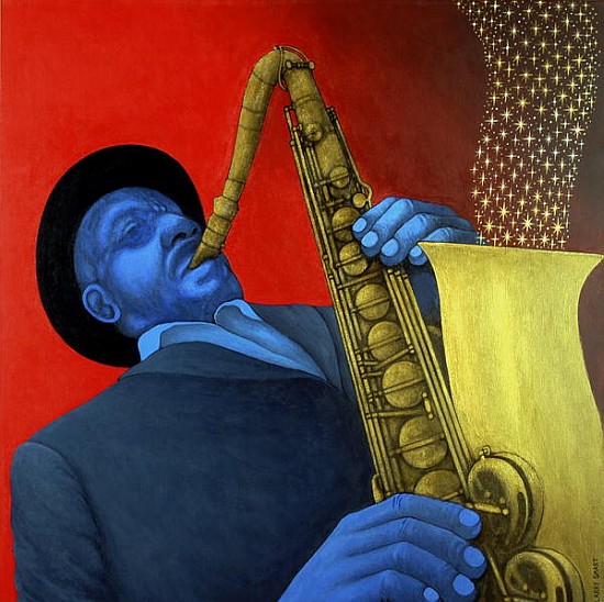 Ben Webster (1909-73) (acrylic on linen)  from Larry  Smart