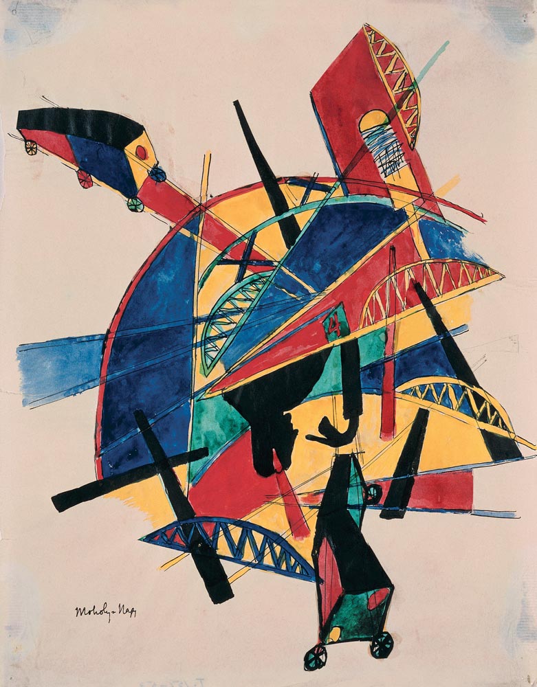 Bridges/1920–21 from László Moholy-Nagy