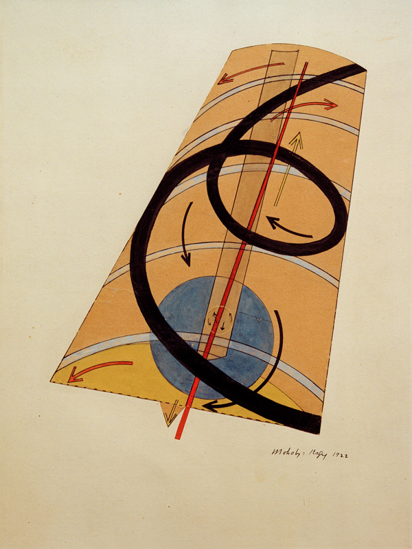 Kinetisch-konstruktives System from László Moholy-Nagy