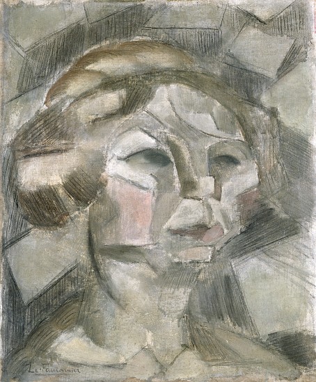 Study for the head of Abundance from Henri Le Fauconnier
