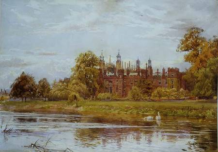 Eton College from the River from Leigh Sampson