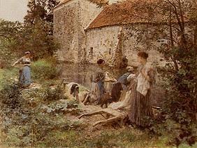 Die Wäscherinnen von Ru Chailly.