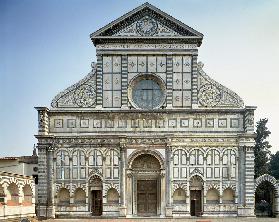 Facade of Santa Maria Novella, c.1458-70 (photo)