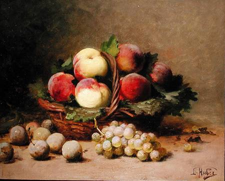 Still life of fruit from Léon Charles Huber