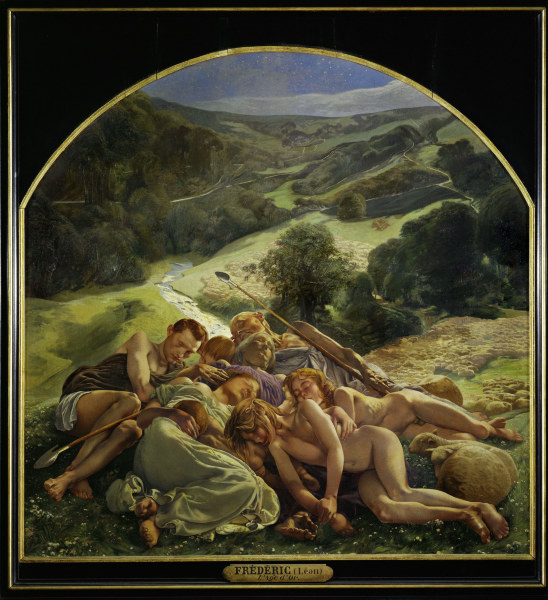 La nuit (Die Nacht), 1900. from Léon Frédéric