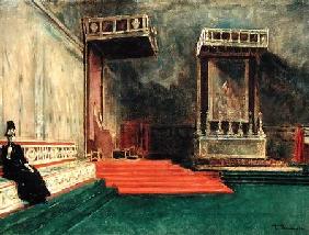 Interior of the Sistine Chapel, Rome