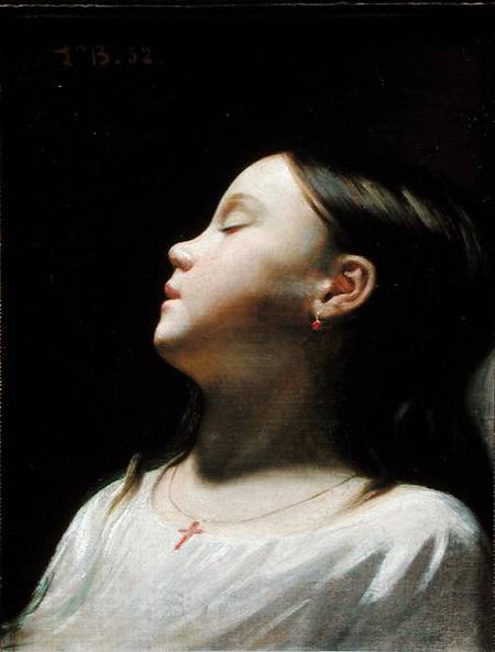 Young Girl Sleeping from Leon Joseph Florentin Bonnat