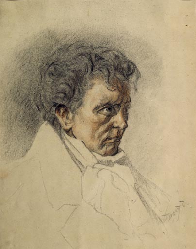 Bildnis des Komponisten Ludwig van Beethoven from Leon Nikolajewitsch Bakst