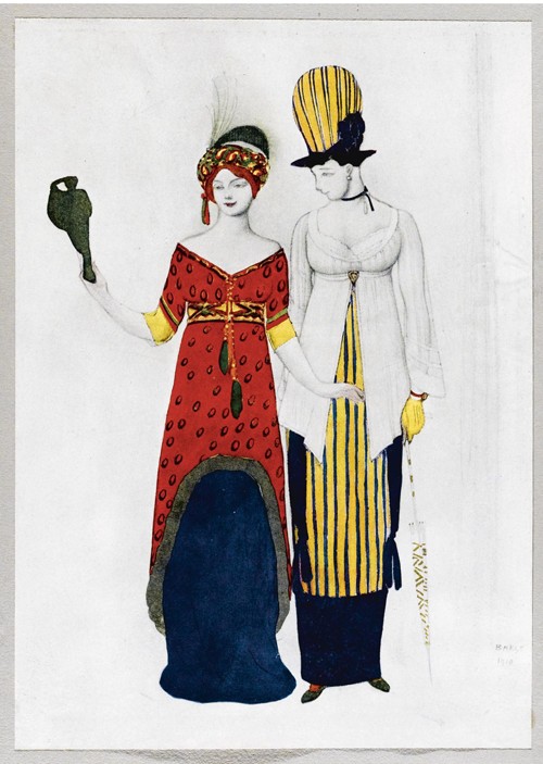 The Decorative Art of Léon Bakst, London: The Fine Art Society, 1913 from Leon Nikolajewitsch Bakst