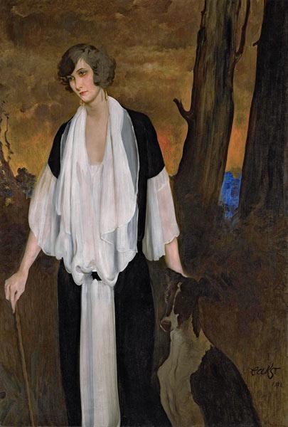 Portrait of Rachel Strong, the Future Countess Henri de Boisgelin