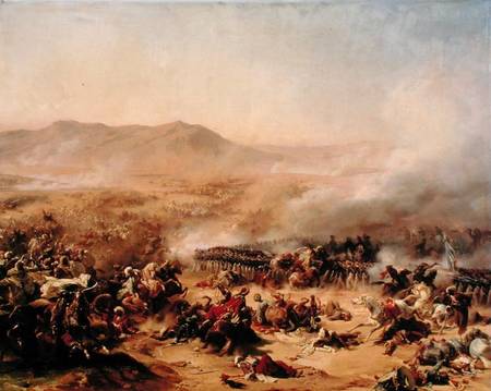 The Battle of Mont Thabor from Leon Philippoteaux