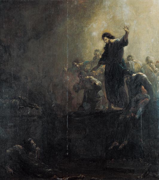 Die Auferweckung des Lazarus. from Leonard Bramer
