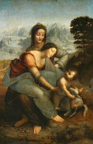 Hl. Anna Selbdritt from Leonardo da Vinci