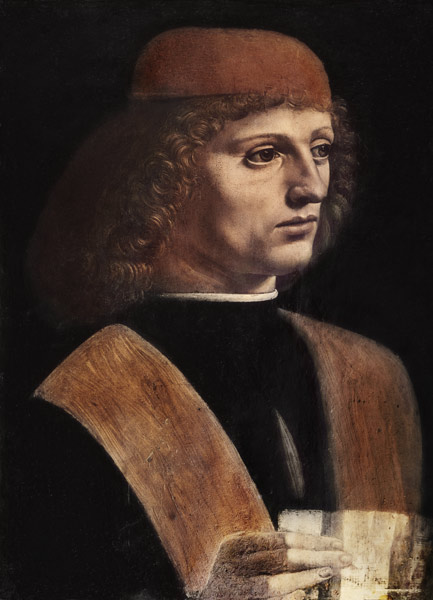 Portrait eines Musikers from Leonardo da Vinci