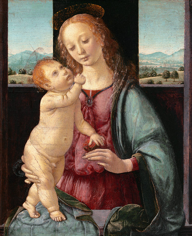 Madonna Dreyfus from Leonardo da Vinci