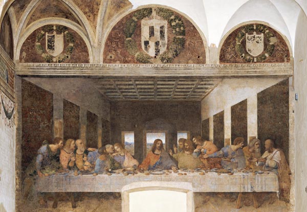 The Last Supper, 1495-97 from Leonardo da Vinci