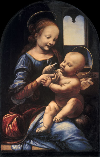 Madonna Benua (Madonna mit der Blume) from Leonardo da Vinci