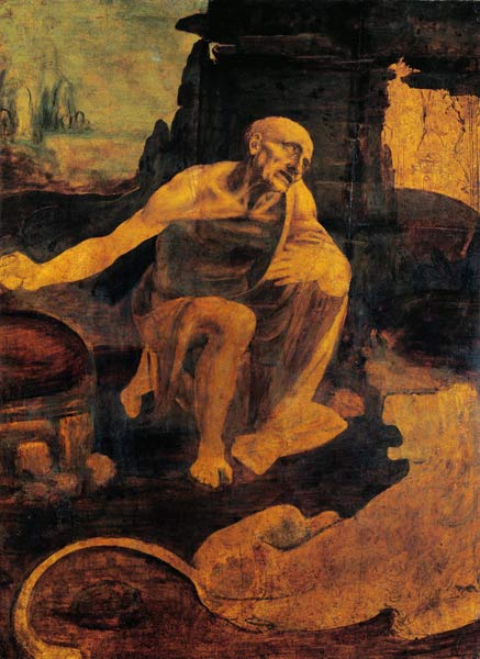 Der heilige Hieronymus from Leonardo da Vinci
