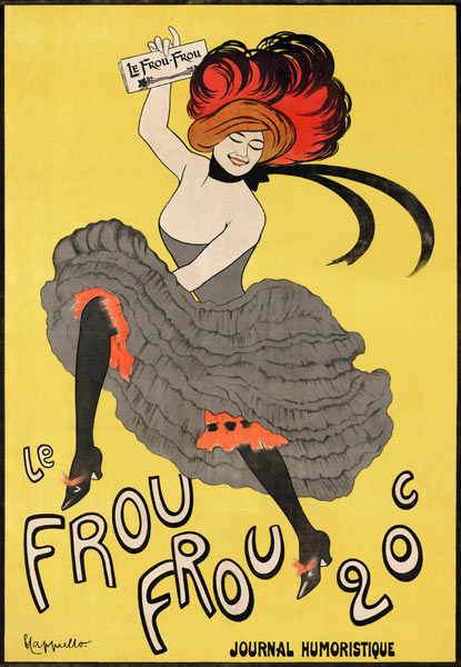 Le Frou Frou Poster by Leonetto Cappiello from Leonetto Cappiello