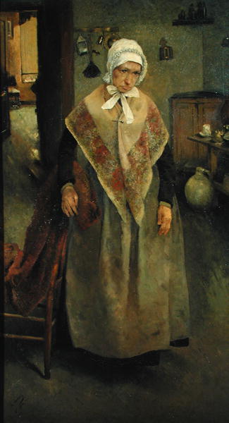 The Elderly Servant, 1884 (oil on canvas)  from Leon Henri Marie Frederic