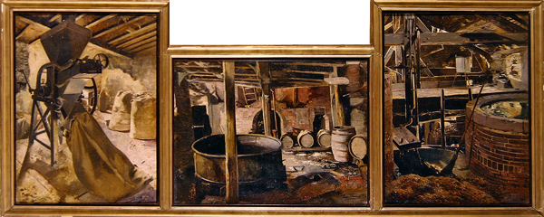 The Old Brewery, 1895 (oil on canvas)  from Leon Henri Marie Frederic