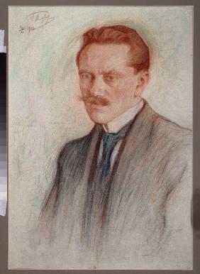 Portrait of the poet Jurgis Baltrušaitis (1873-1944)