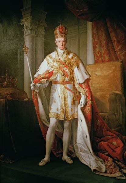 Franz I of Austria from Leopold Kupelwieser