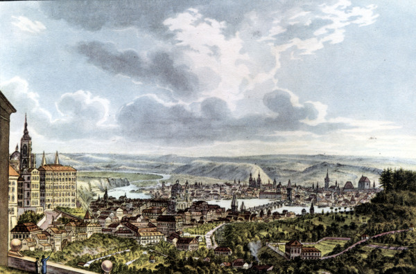 View of Prague from Leopold Peucker(t)