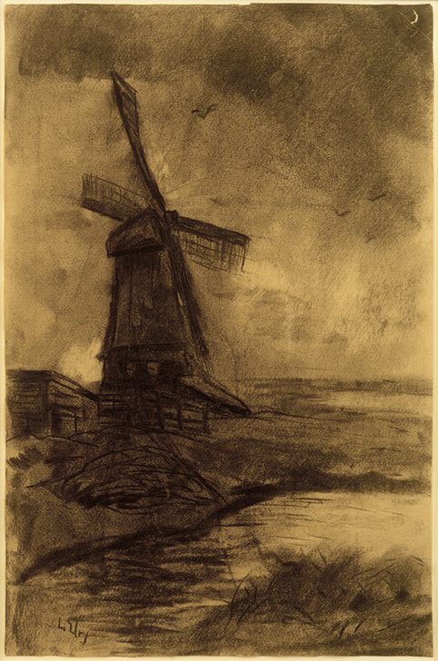 Windmühle from Lesser Ury