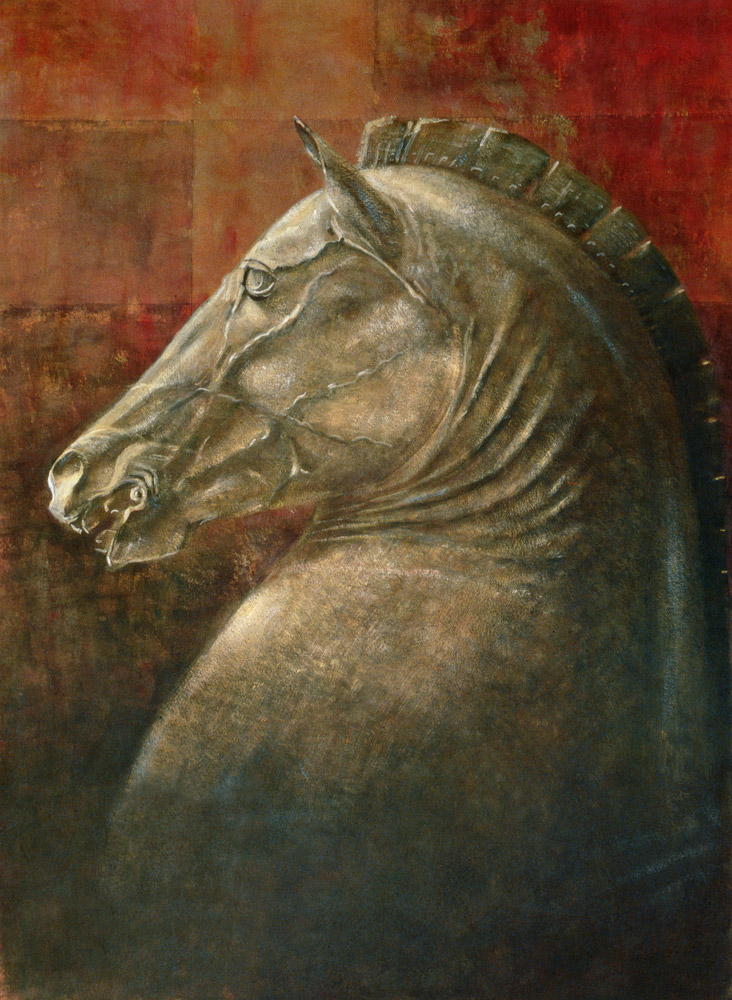 Horse''s Head, 1990 (acrylic on paper)  from Lincoln  Seligman