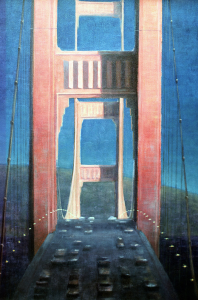 The Golden Gate Bridge, 1992 (acrylic on canvas)  from Lincoln  Seligman
