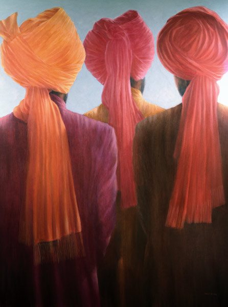 Bir Trio (oil on canvas)  from Lincoln  Seligman