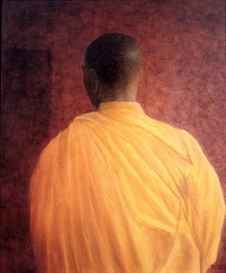 Buddhist Monk, 2005 (acrylic)  from Lincoln  Seligman