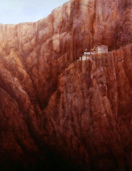 Monastery, Paro (oil on canvas)  from Lincoln  Seligman