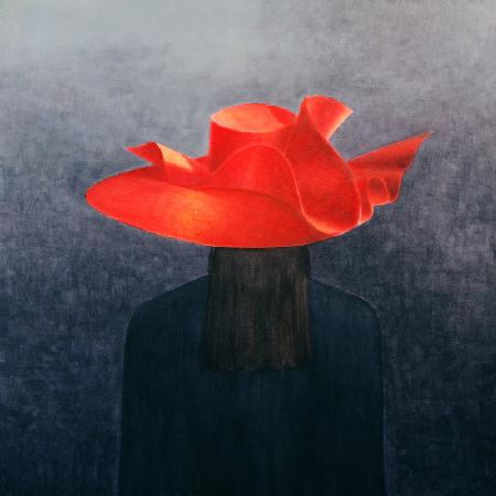 Red Hat, 2004 (acrylic on canvas) 