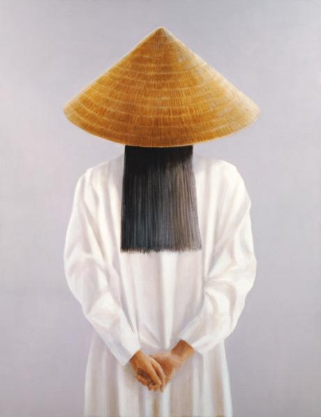 Vietnam, back view (oil on canvas) 