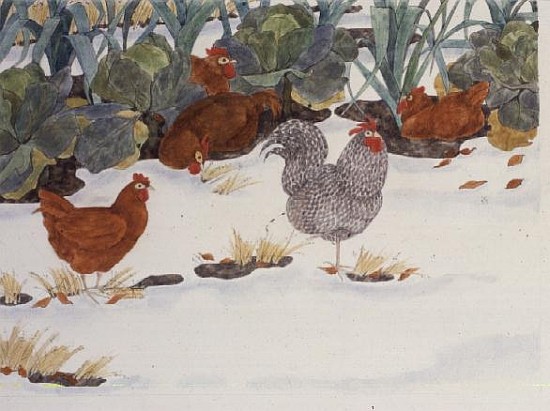 Hens in the Vegetable Patch  from Linda  Benton